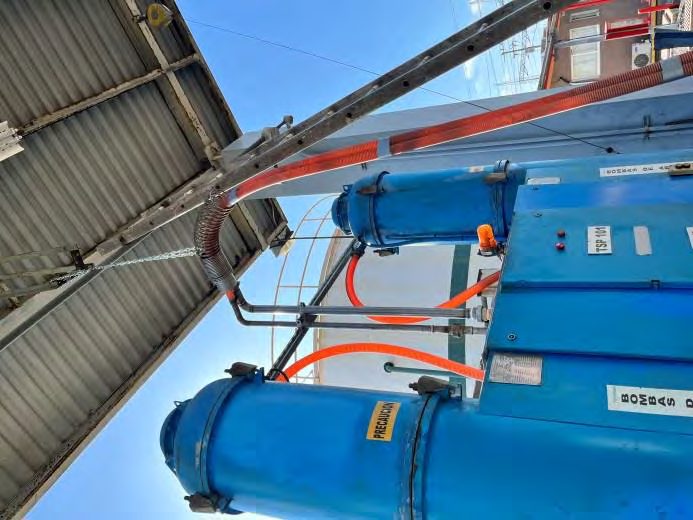 Sistema de arenamiento automático de locomotoras